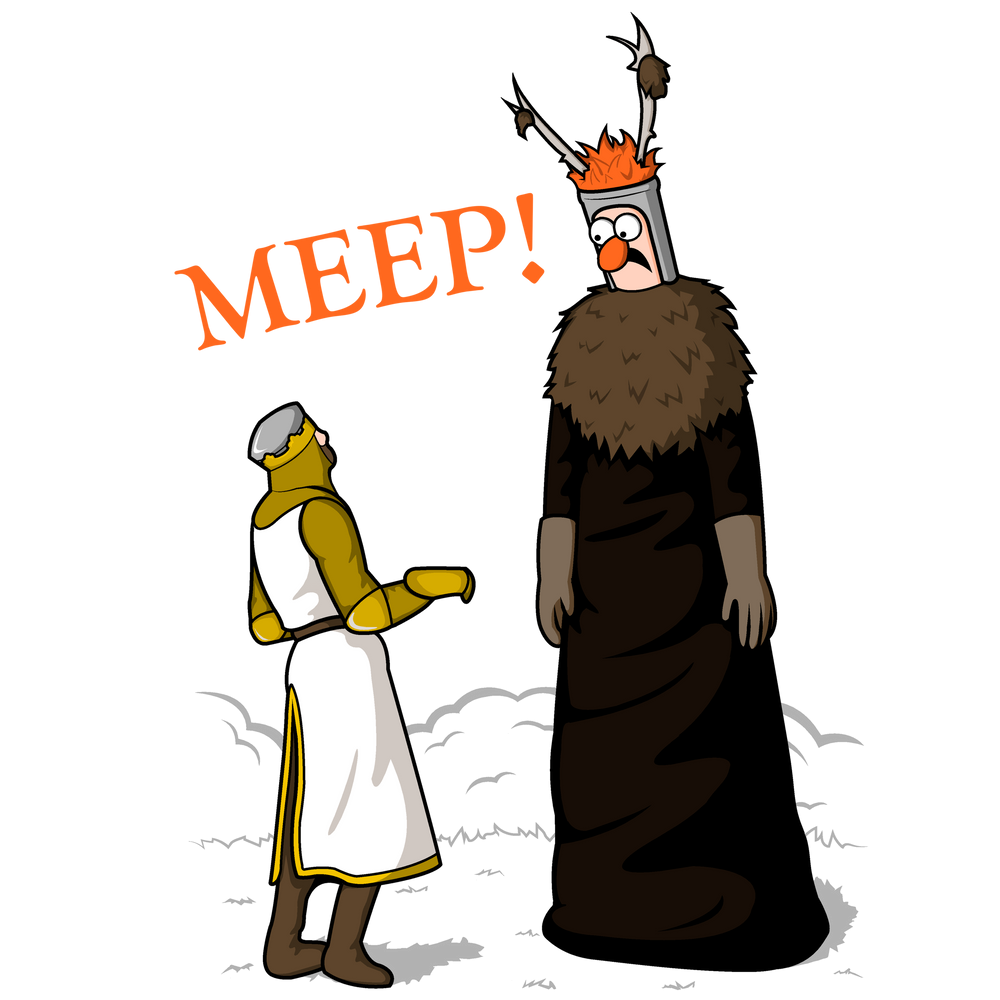 The Knight Who Says Meep