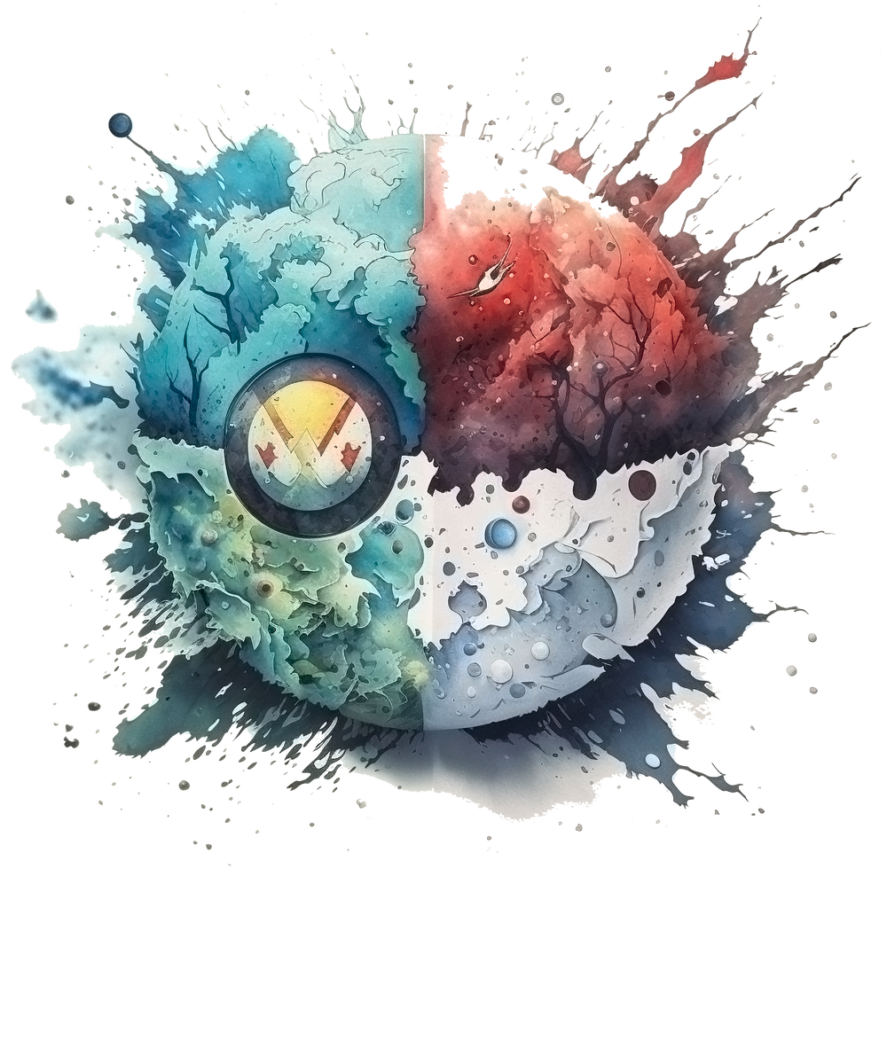 Ball of Elements Watercolor