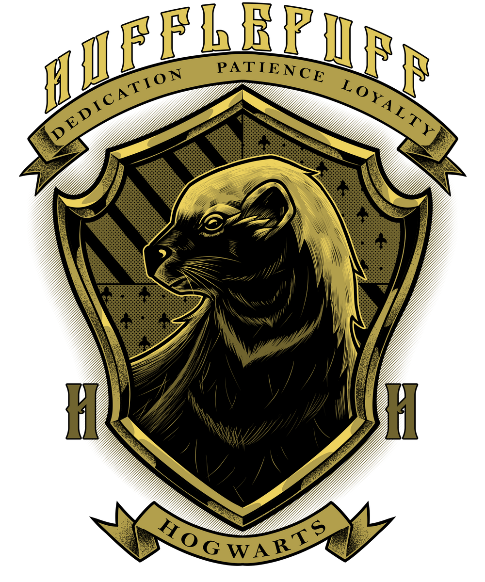 Yellow Badger Emblem