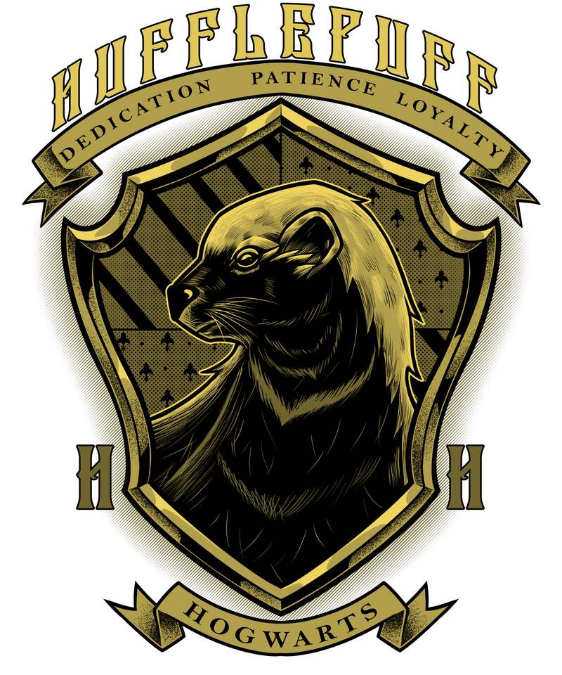 Yellow Badger Emblem