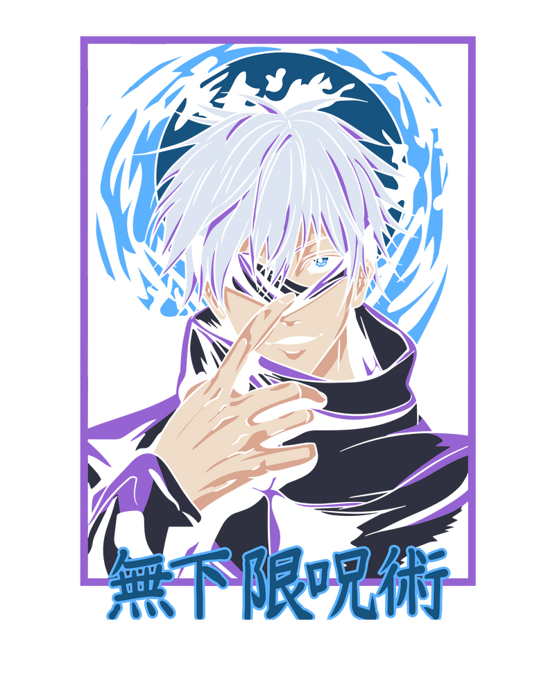 Gojo Satoru Unlimited Void Jujutsu