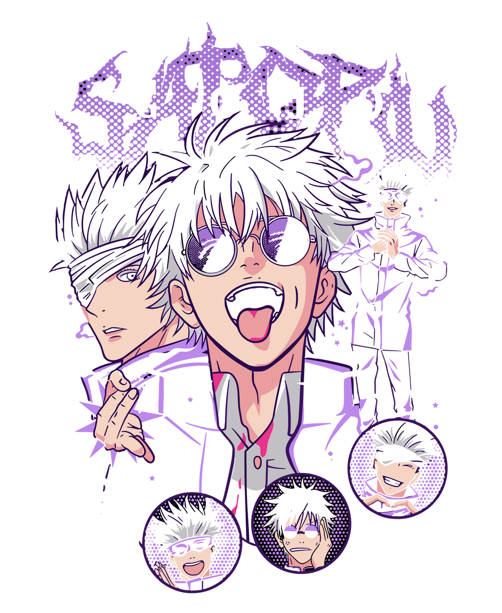 Satoru Gojo Pop Art Sorcerer