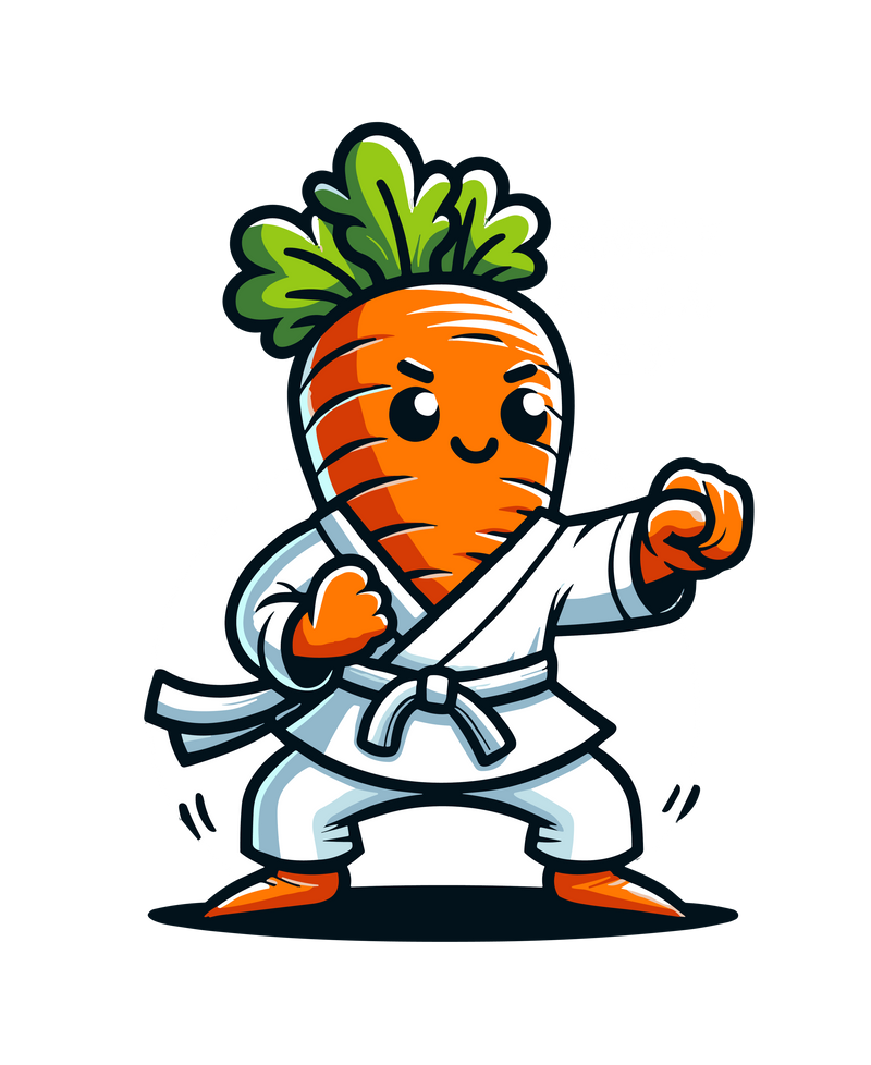 Carrate karate carrot