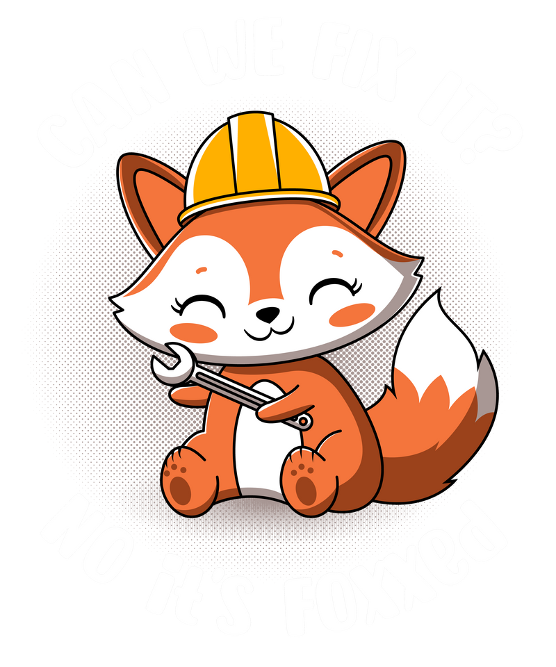 Can we fix it? No, it's foxed.