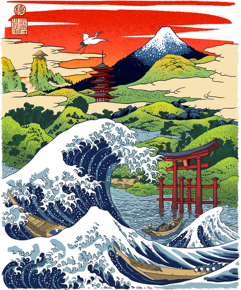 The great wave comes to Japan