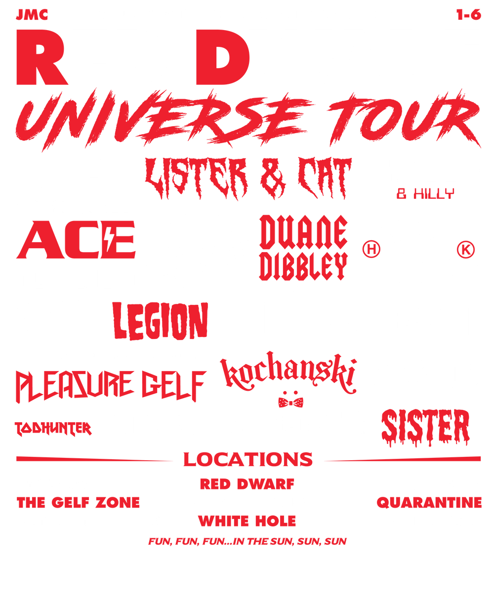 Red Dwarf Universe Tour