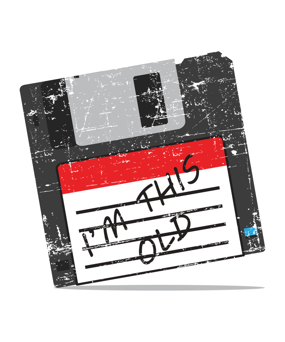 im this old diskette