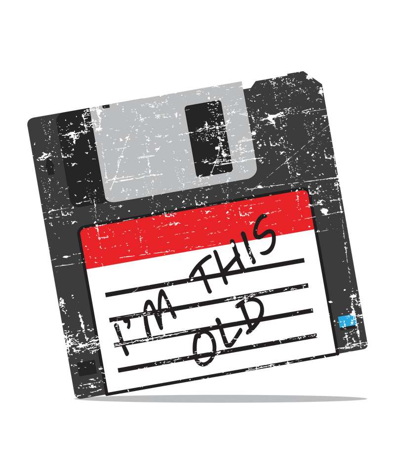 im this old diskette