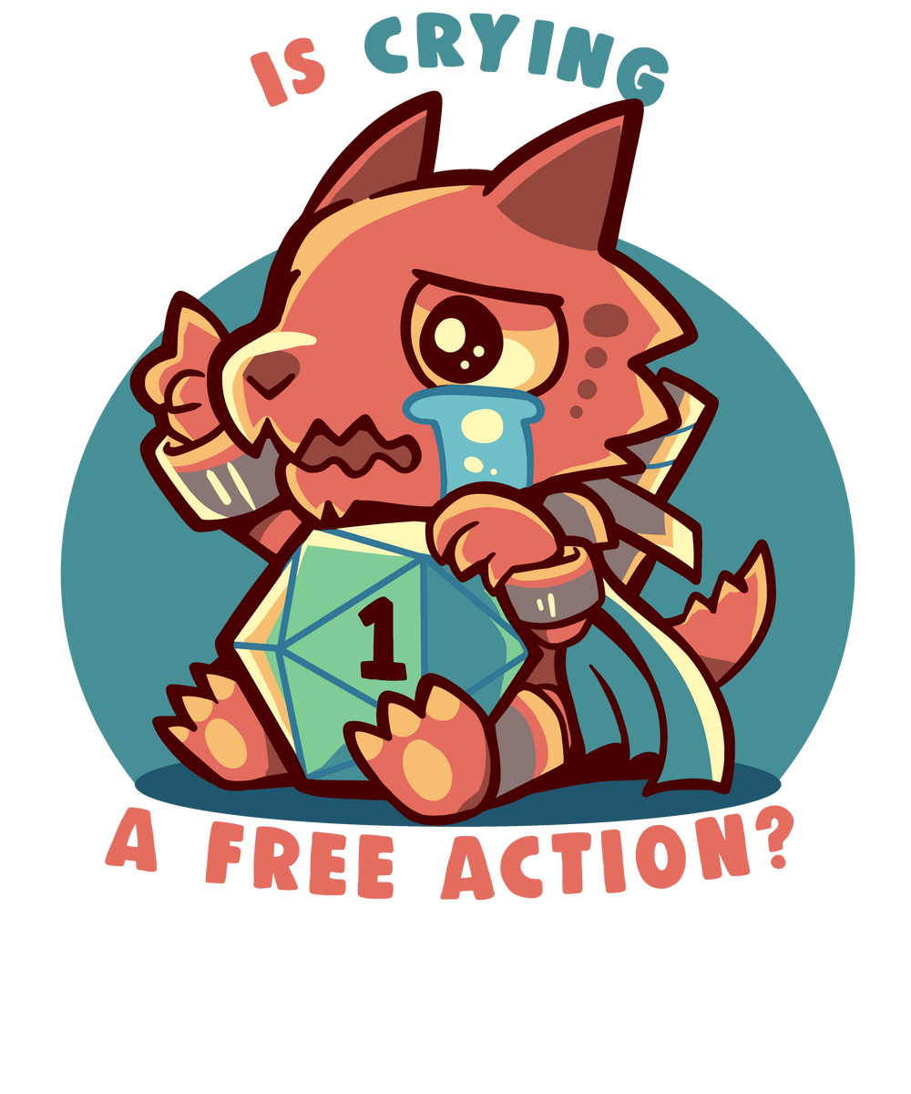 Crying is a Free Action
