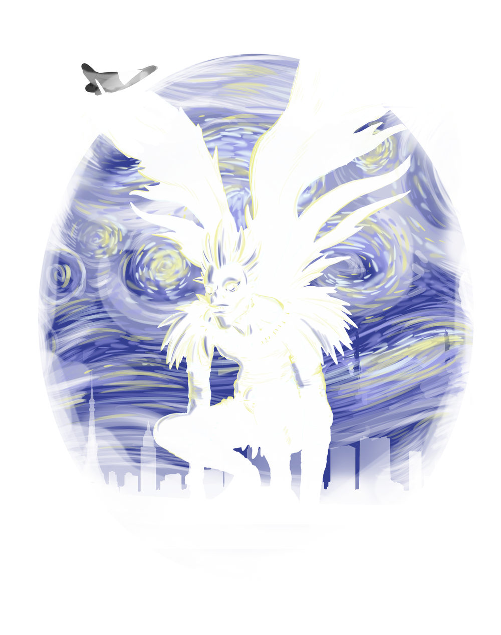 Ryuk in the starry night