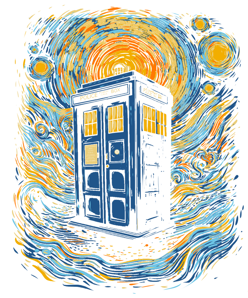 Satrry blue box