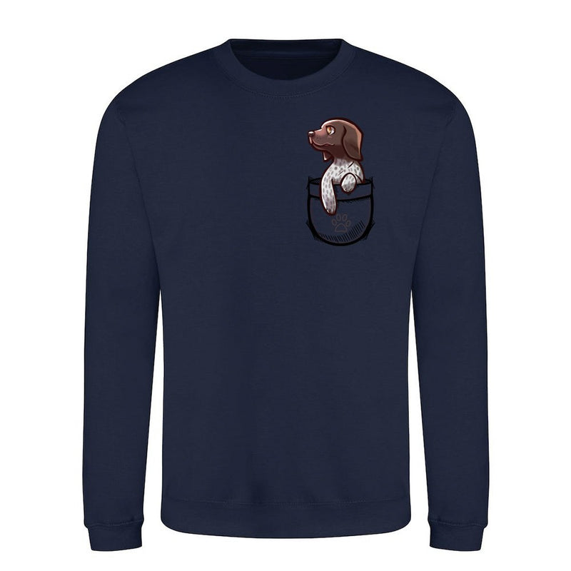 Pocket German Shorthair Pointer Dog als T-Shirt