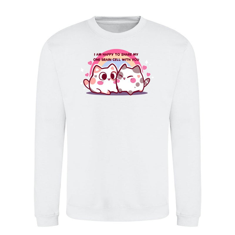 Happy to share my brain cell als T-Shirt