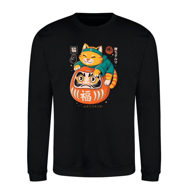 Lucky Cat Hug als T-Shirt