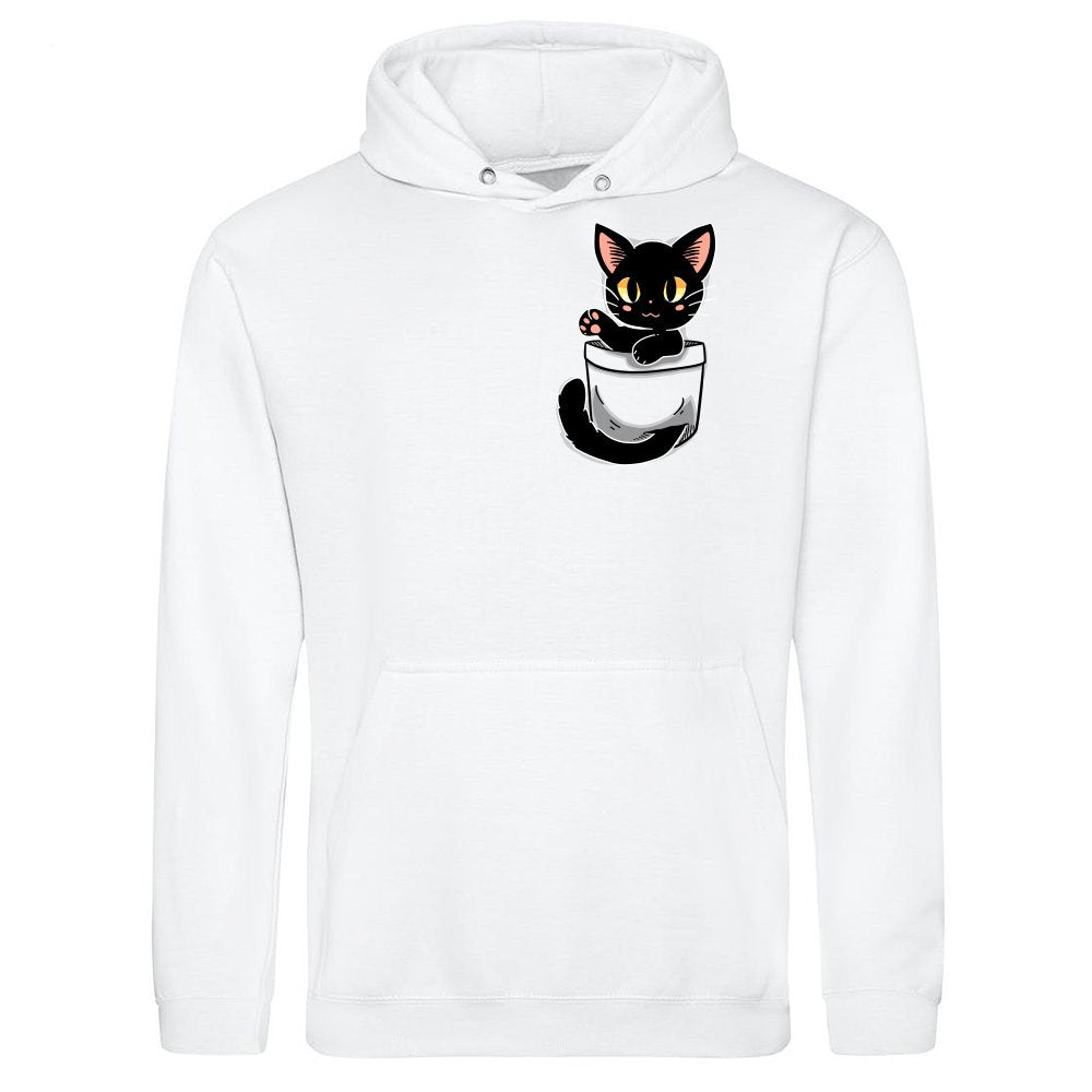 Cute Black Cat Pocket