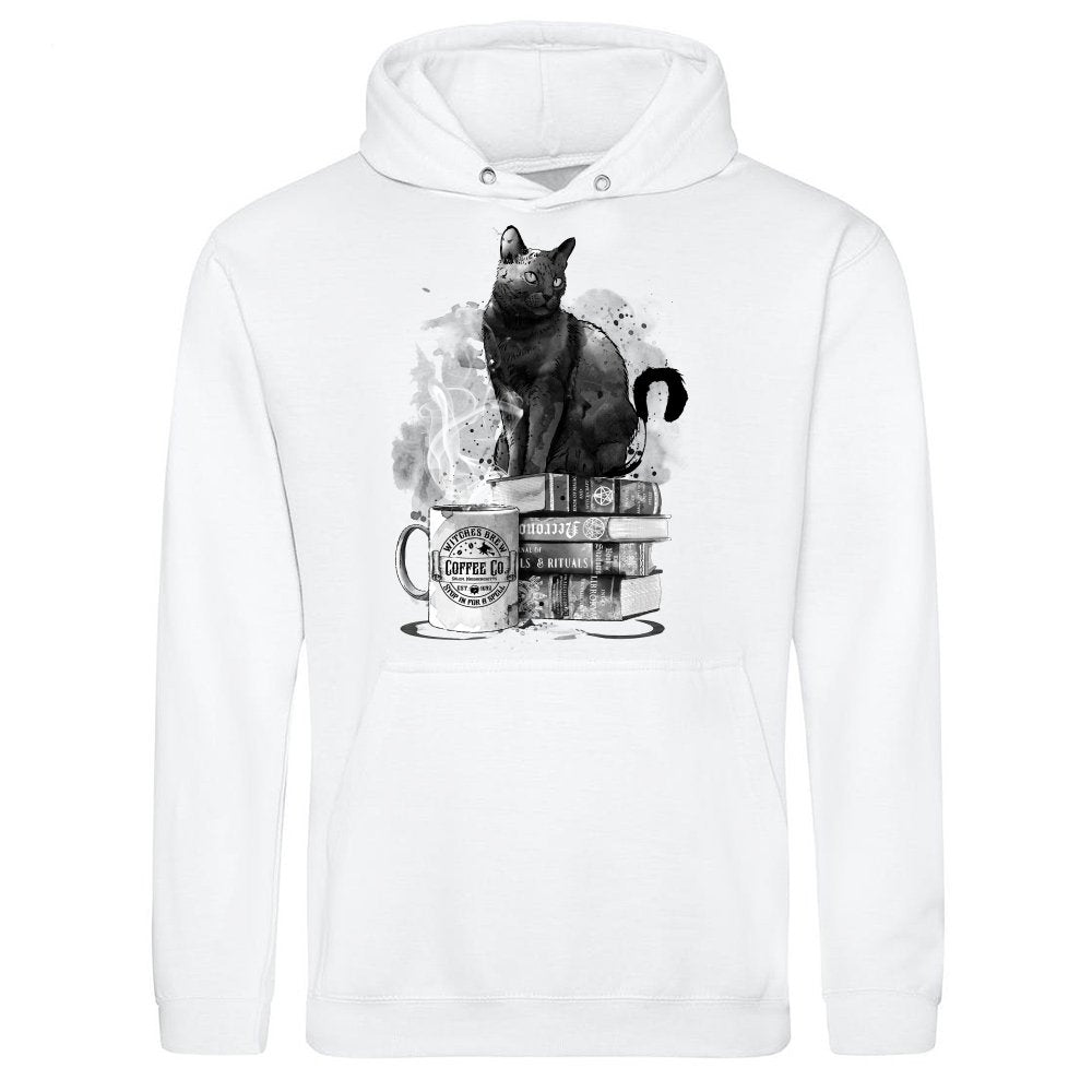 Katzenbücher und Kaffee