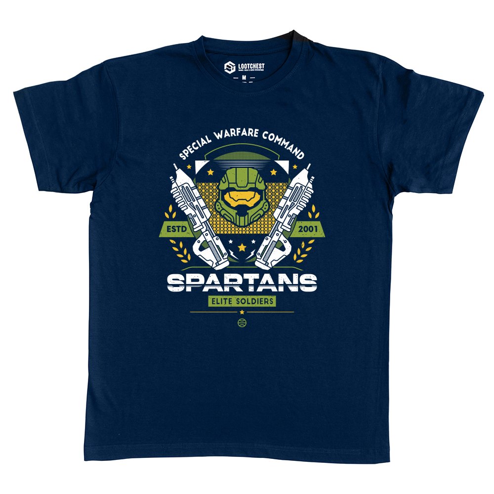 Militärische Spartanische Soldaten