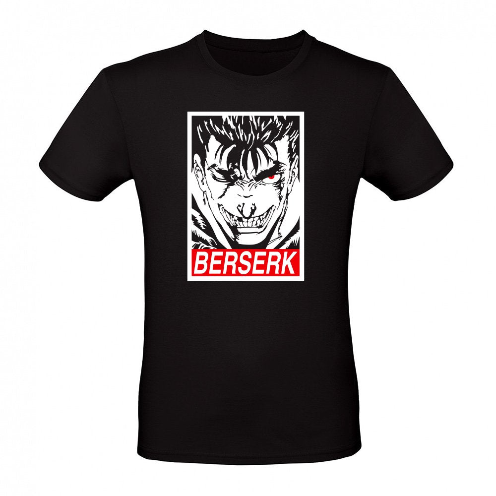 Guts Mad Face Berserk Manga Anime Art Print