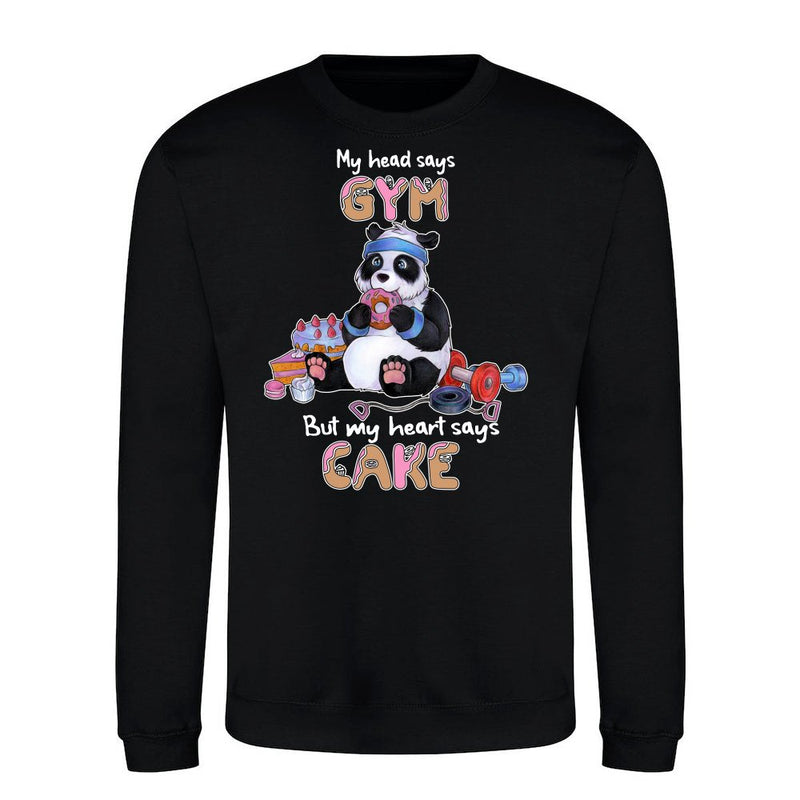 Sport panda on diet snacking cheat day gift idea