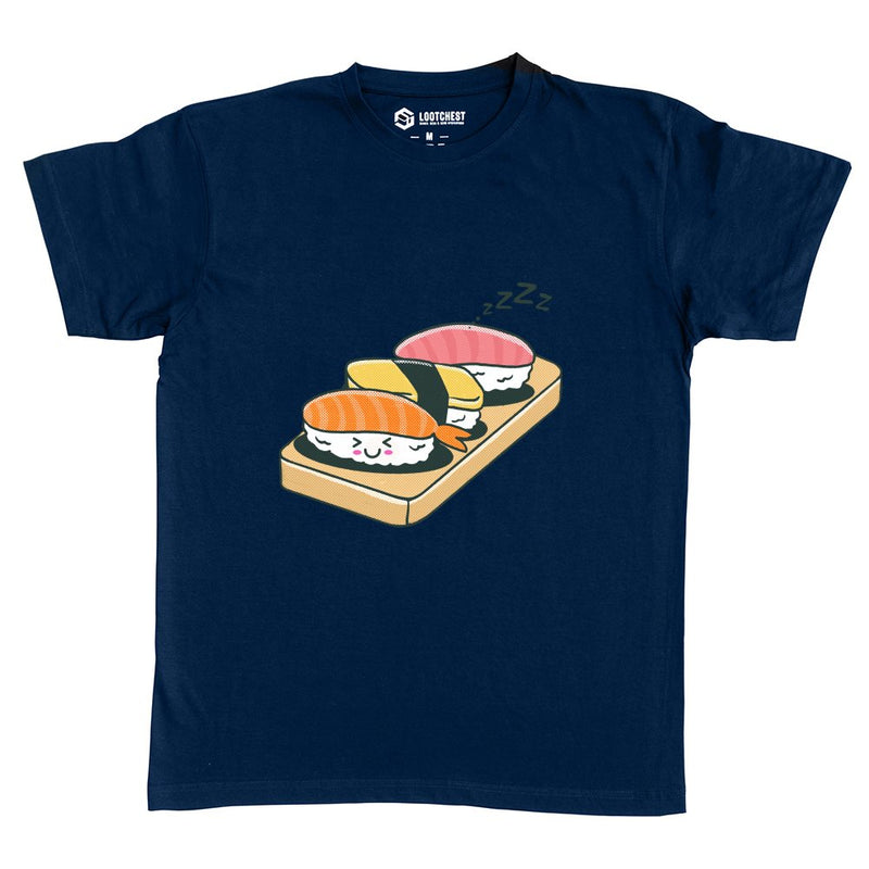 sleeping sushi als T-Shirt