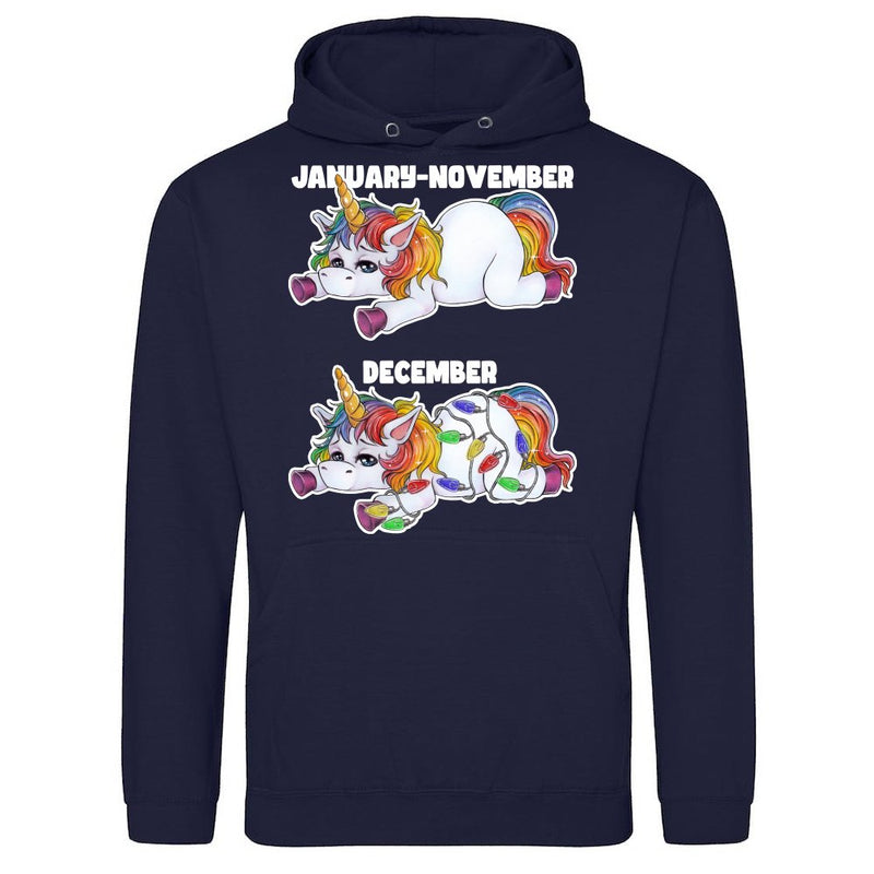 Null Bock Einhorn in Stimmung Weihnachten Christmas Xmas