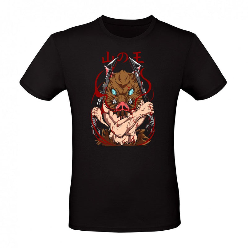 Inosuke Hashibira King of the Mountain Demon Slayer Art als T-Shirt