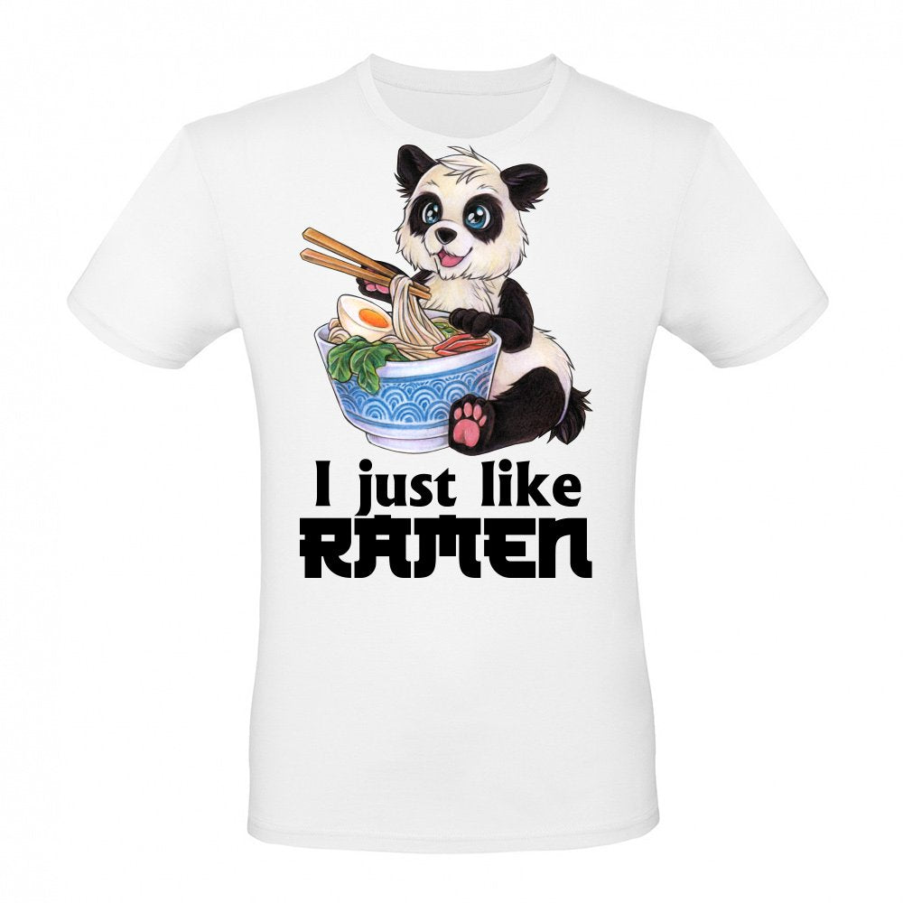 Cute panda with ramen noodles gift
