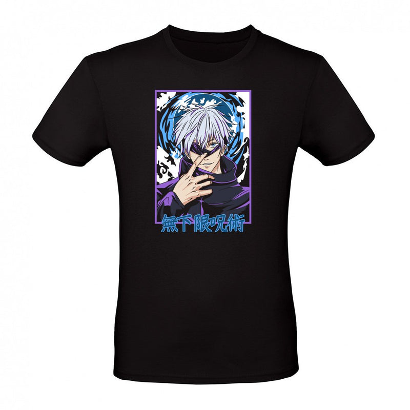Gojo Satoru Unlimited Void Jujutsu als T-Shirt