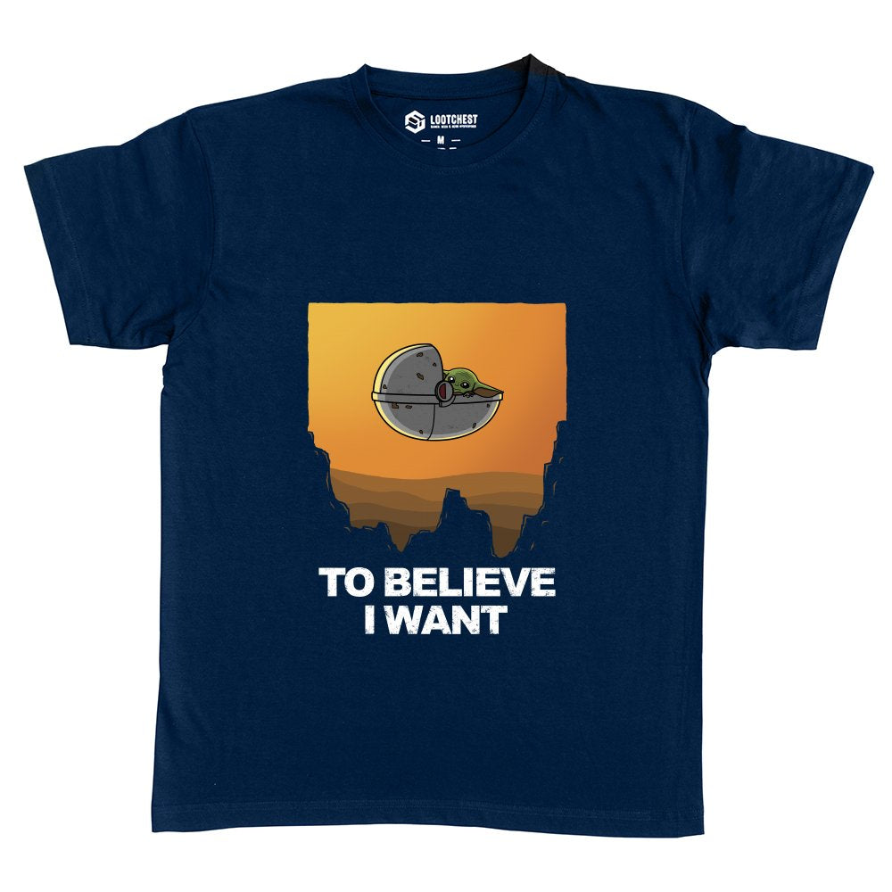 I want to believe