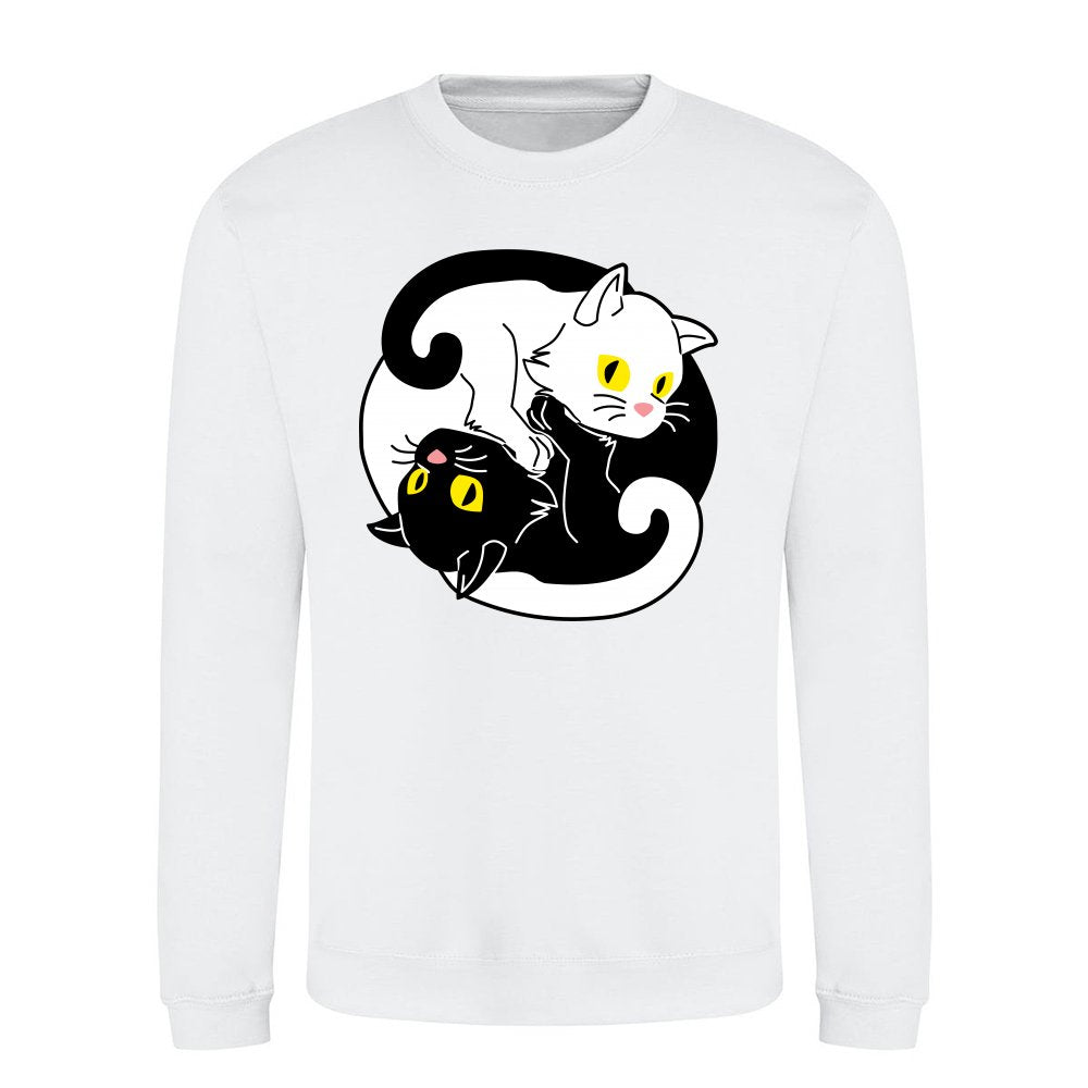 Cute Yin Yang Cat Great Gift Cat Fan