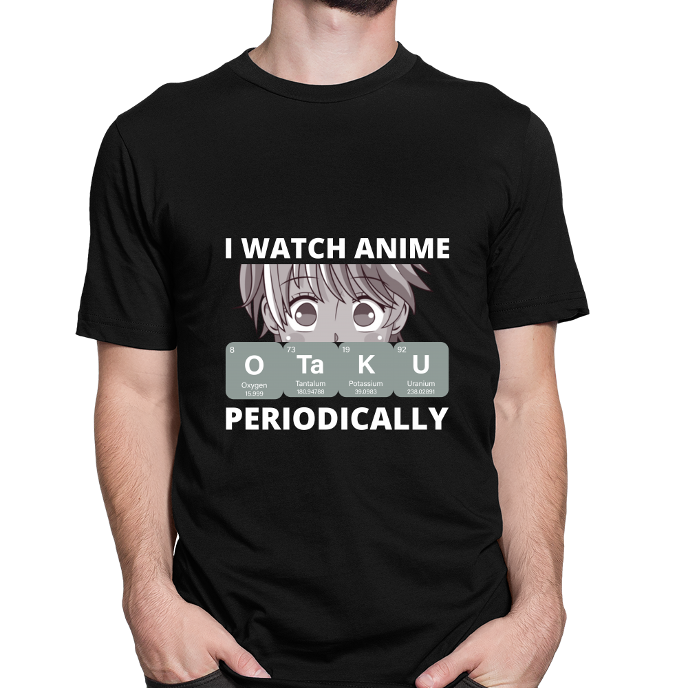 Funny Otaku Anime Periodic Table Japanese Kawaii
