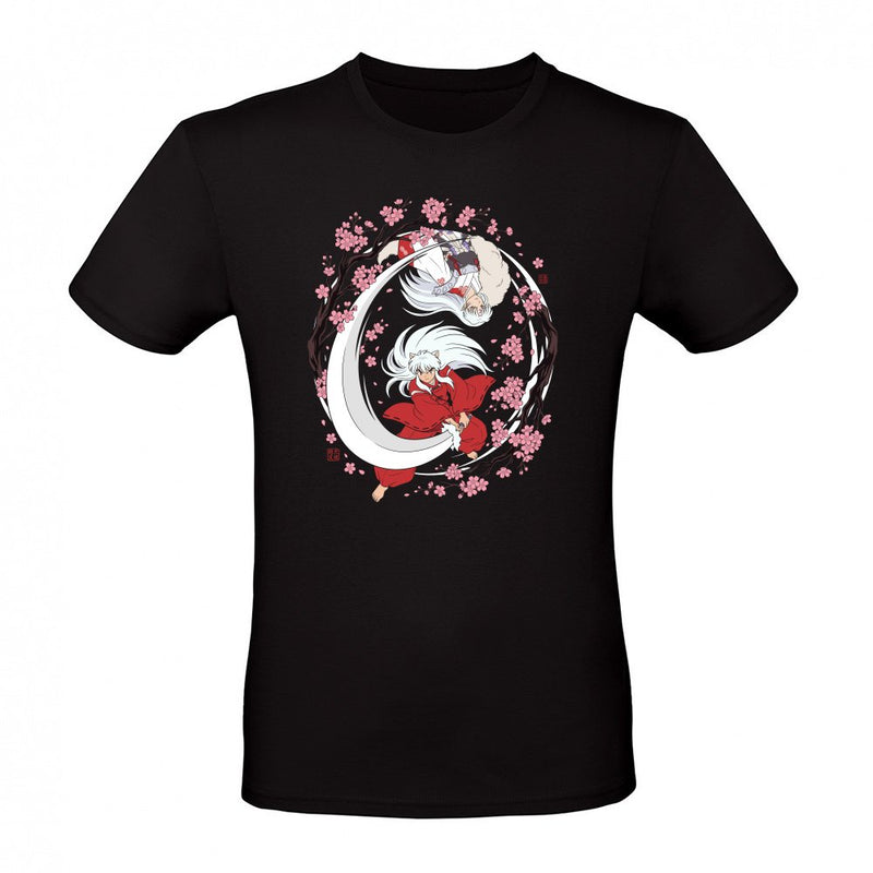 Inuyasha Sesshomaru Cherry Blossom Duel als T-Shirt