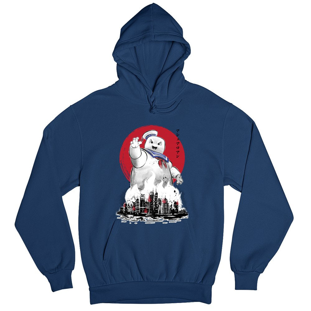 Sumi-e style Marshmallow Man