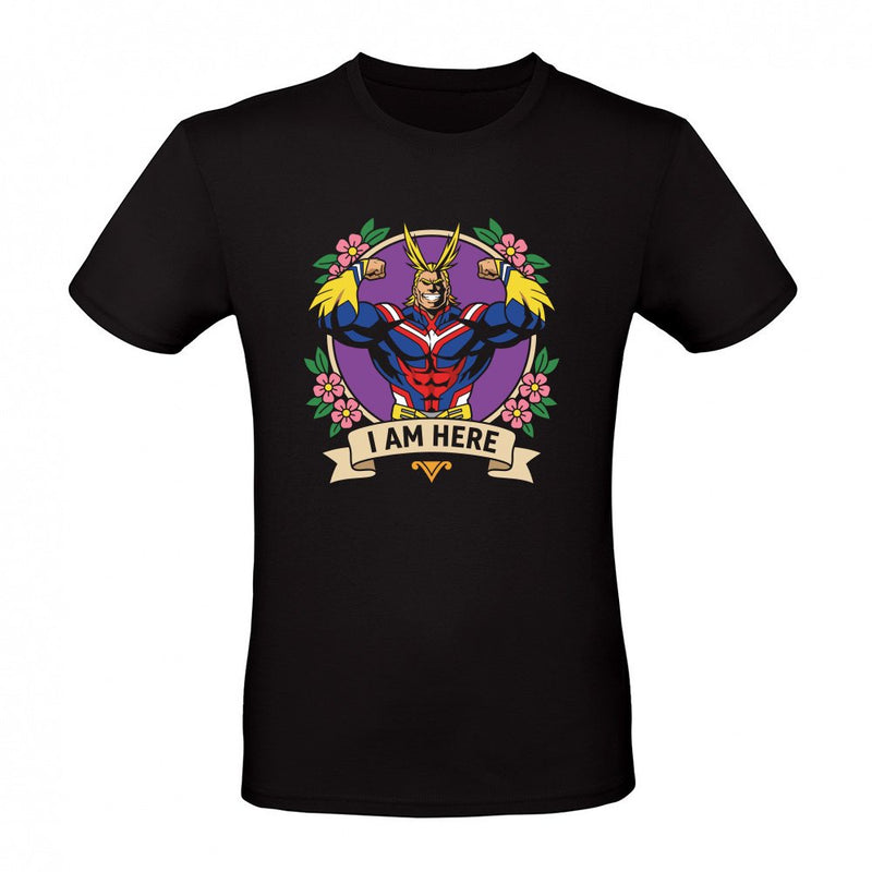 I Am Here All Might My Hero Academia als T-Shirt