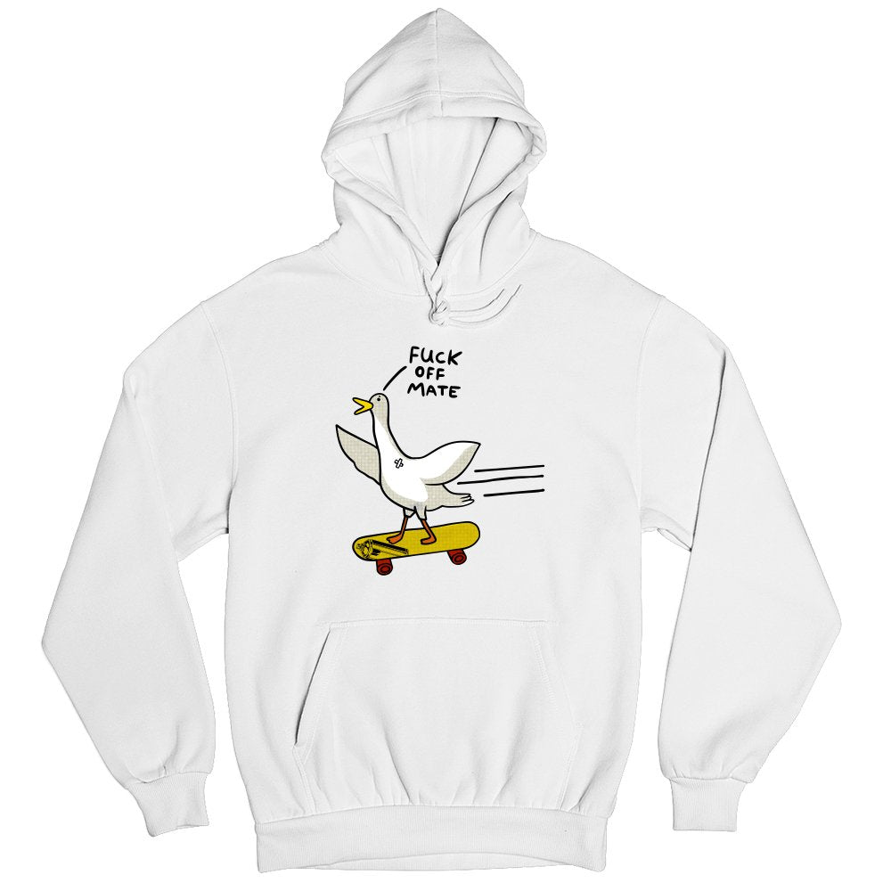 Ente mit Skateboard