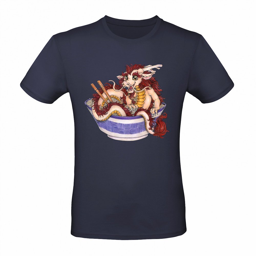 Funny Ramen Noodle Dragon Food Japan Gift