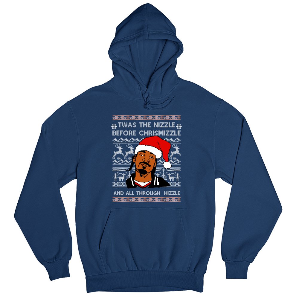 Ugly Christmas Sweater Snoop Dogg Twas The Nizzle Before Chrismizzle