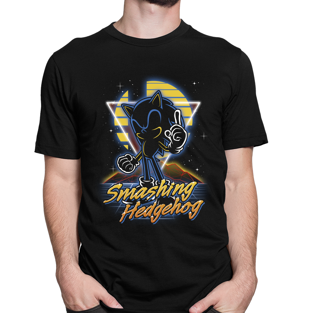 Retro Smashing Hedgehog