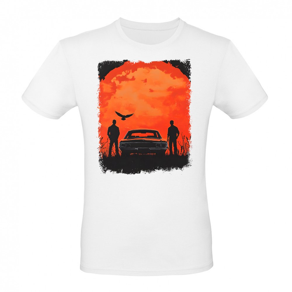 Car in the Sunset