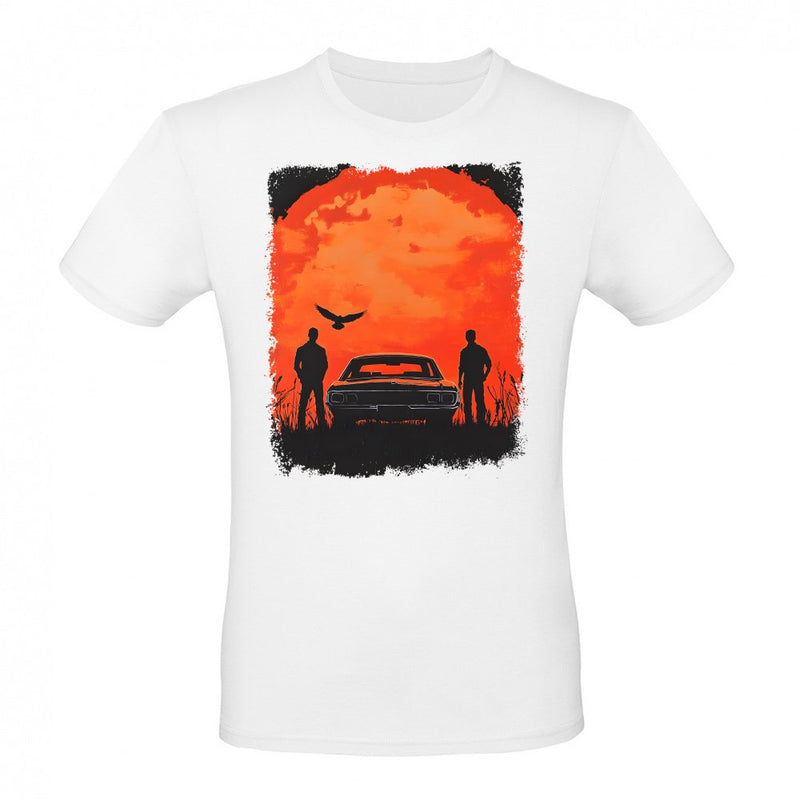 Car in the Sunset als T-Shirt