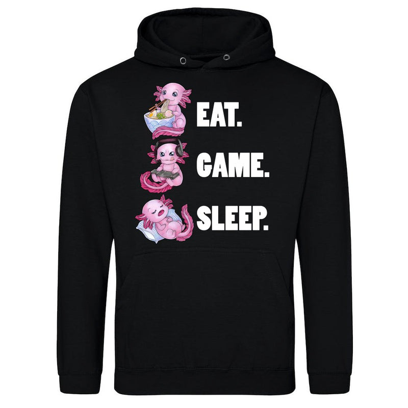 Eat Game Sleep - Cute Axolotl great gift idea als T-Shirt