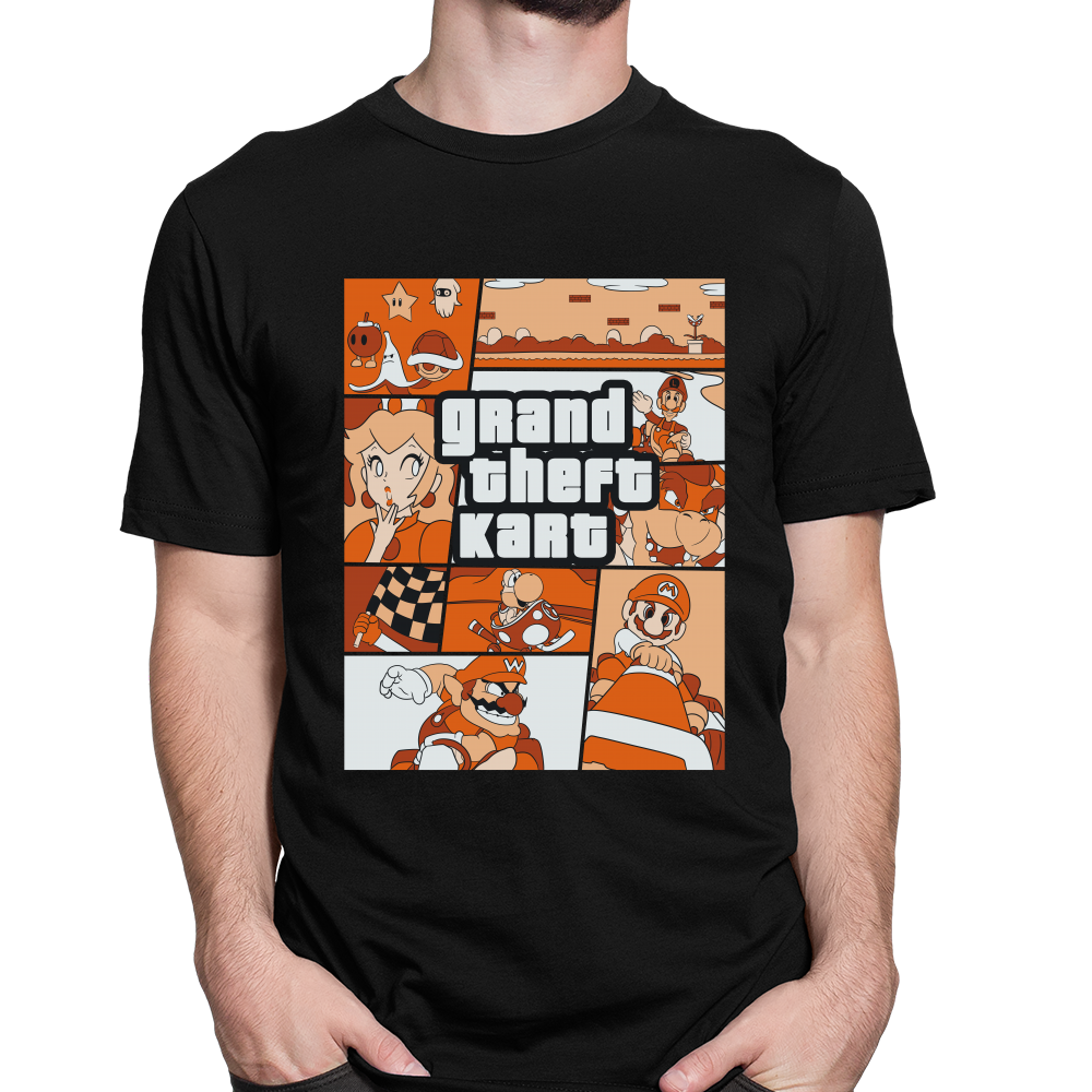 Grand Theft Cart Orange
