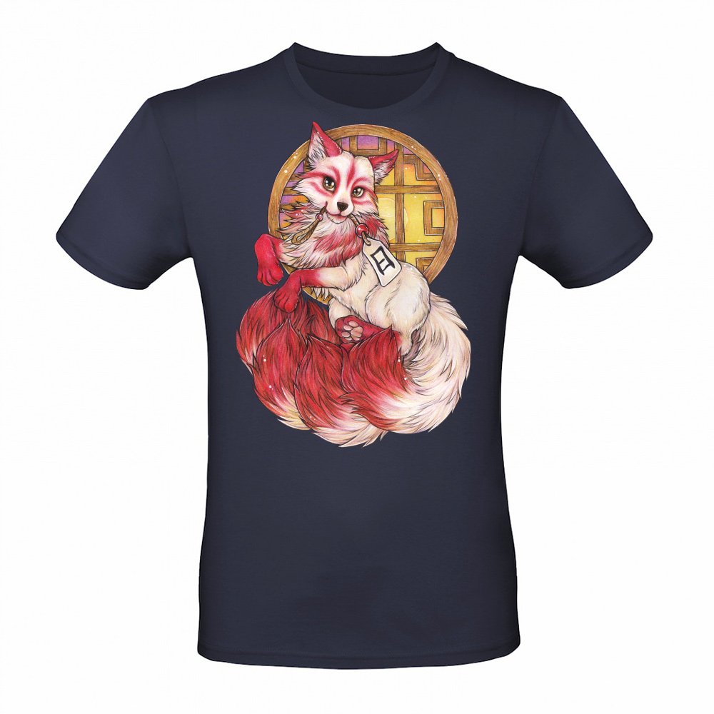 Kitsune Japanese fox spirit with window Japan