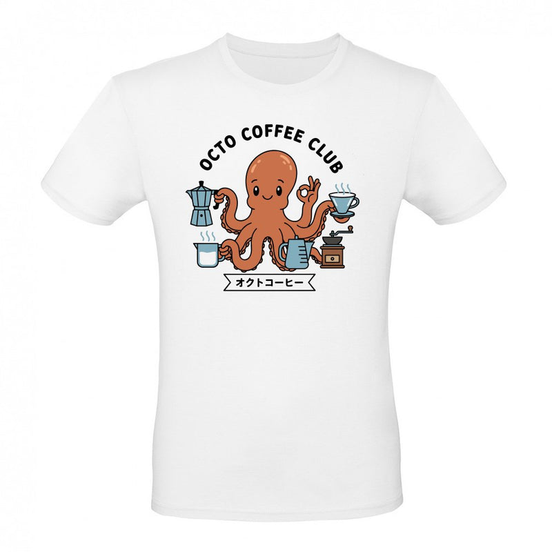 Octo Coffee Club als T-Shirt