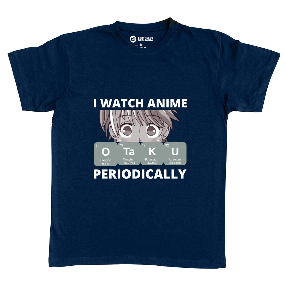 Funny Otaku Anime Periodic Table Japanese Kawaii