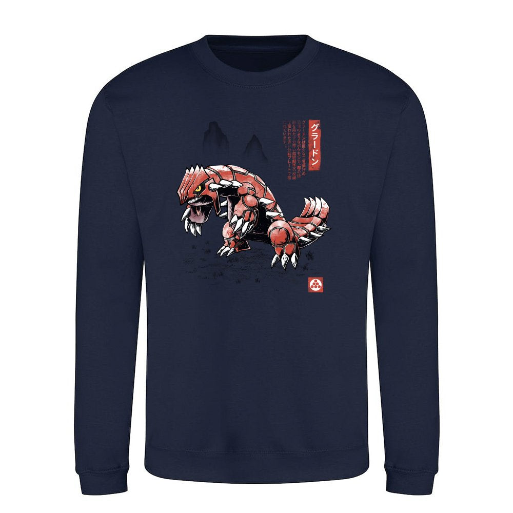 Magma Jaw Groudon Sumi-E