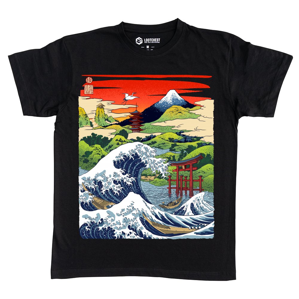 Die große Welle kommt nach Japan