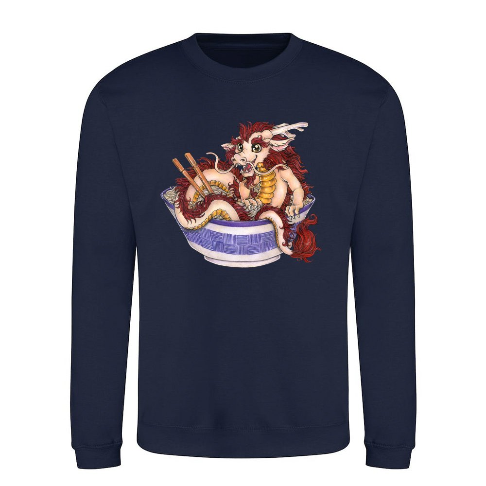 Funny Ramen Noodle Dragon Food Japan Gift