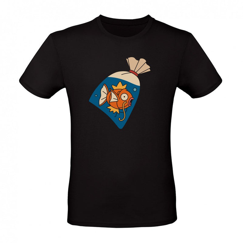 Magikarp in a Bag Splash Pokemon Anime Art als T-Shirt