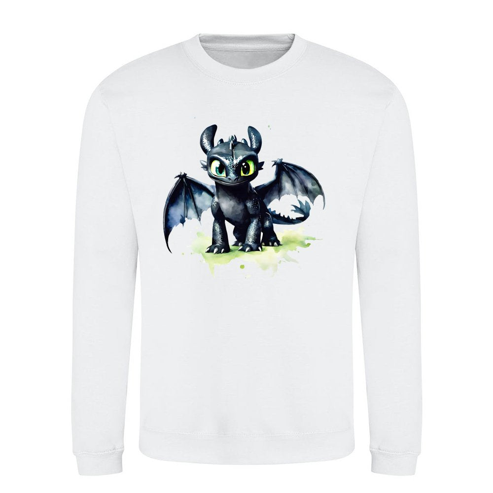 Niedlicher kleiner Drache, Aquarell